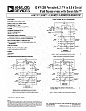 DataSheet ADM3311E pdf